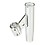 Lee's Clamp-On Rod Holder - Silver Aluminum - Vertical Mount - Fits 1.660"" O.D. Pipe image 1