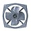almonarrrd Single Phase Heavy Duty Exhaust Fan, Dia 15 inch 1400 rpm, greyyy (1) image 1