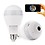 Bulb 360° IP Camera with Night Vision, Hidden Camera, 2-Way Audio and Micro 128GB SD Card Support - White Indoor image 1