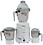 Sujata Dynamix DX Mixer Grinder, 900W, 3 Jars (White,Plastic) (White_1) image 1