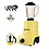 Sunmeet Yellow Color 600Watts White-Blue Color Mixer Juicer Grinder with 2 Jar (1 Juicer Jar with filter and 1 Chuntey Jar) image 1