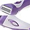 Kemei Electric Hair Removal Shaver For Women - Km-3018 - Purple image 1