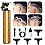 TKTK Hair Trimmer, TKTK Pro Hair s, T-Blade Outliner Hair Trimmer Low Noise s for Men Rechargeable Electric Hair Cutting Set with 3 Combs for Professional Barbershop Use (Golden) image 1