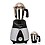 Rotomix NBTLBSSA21 600-Watt Mixer Grinder with 2 Jars (1 Wet Jar and 1 Chutney Jar) - BlackSilver.Make in india(ISI CERTIFIED) image 1