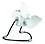 Caframo Chinook. 2-Speed Desk Fan. Cage Free, Easy to Clean. White image 1