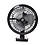 HM Powerful High 3 Speed Motor Air Wall Cum Table Fan -9 Inch Size (225 MM) Plastic ABS Body (With 1 Year Warranty) (AP Black 9 Inch) image 1
