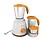 Philips HL7610/00 500 W 3 Jars Mixer Grinder (White Orange) image 1