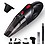 Tusa Wireless Handheld Vacuum Cleaner, High Power Cordless Mini Vacuum Cleaner (Black), HEPA Filter, 40 liter image 1