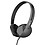 Skullcandy Anti Wired On Ear Headhones With Microphone Black image 1