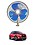 RKPSP 6Inch/12V Portable Oscillating Car/Truck/Bus Fan For Magnite image 1