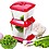 SONIQE Stainless Steel Onion Cutter Vegetables and Dry Fruit Cutter/ Chilly & Vegetable Cutter image 1
