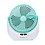 PRAVI LIFESTYLE Powerful 10 Watt_hours Rechargeable Table Fan with LED Light, Table Fan for Home, Table Fans, Table Fan for Office Desk, Table Fan High Speed, Table Fan For Kitchen (Multi) image 1