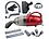 VIPREKHO 220-240 V, 50 Hz, 1000 W Blowing and Sucking Dual Purpose Vacuum Cleaner (Standard Size, Red) image 1