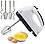SIMPEDS® Scarlett Beater Blender and Hand Mixer | 7 Speed Mixer and Blender with ough Hooks | Cream Mixer and Cake Baking Kitchen Tool image 1