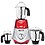 Su-mix 750-watts Rocket Mixer Grinder with 3 Stainless Steel (Chutney Jar, Liquid Jar and Dry Jar) EPA461, RedSilver image 1