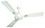 Havells Oyster 1200mm Ceiling Fan (Pearl White and Silver) image 1