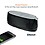 Amkette Trubeats Sonix Hi-Fidelity Bluetooth Portable Speaker with Mic, 9W Output, 8 Hours Playback, Rechargeable, NFC, AUX, Micro SD Card for Smartphone, Tablets & Laptops (Black-Grey) image 1