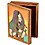 Gemstone Powder Bani Thani Painting Wooden Box image 1