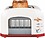 Chef Pro Toast Lift Transparent 750 W Pop Up Toaster  (Off White) image 1