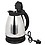 Shengshou Premium Electric Kettle 1.7 Ltr Silver,Black image 1