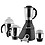 Sunmeet Black-Silver Color 800Watts Mixer Juicer Grinder with 3 Jar (1 Large Jar, 1 Medium Jar and 1 Chuntey Jar)-01 Make in India image 1