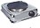 Aadya's Gallery Hot Plate (Tava Type) With Regulator 1500w Induction Cooktop(Silver, Push Button) image 1