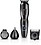 SYSKA HT3333K Corded & Cordless Stainless Steel Blade Grooming Trimmer with 60 Minutes Working Time; 10 Length Settings (Black) image 1