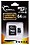 G.Skill 64GB Class 10 UHS-1 Micro SDXC with SD Card Adapter image 1