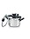 Prestige Clip On Stainless Steel Outer Lid Pressure Cooker with Glass Lid, 3 Litres, Silver image 1