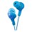 JVC HAFX5A Gumy Plus Inner Ear Headphones (Blue) image 1