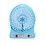 KAVIN Portable Table/Desk Fan with LED Light for Kids and Adults for Indoor and Outdoor Use, Pack of 1 image 1