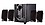 Intex IT-301 FMUB 60 Watt 4.1 Channel Wireless Bluetooth Multimedia Speaker (Black) image 1