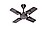 MinMAX 24" Lehar Fancy 600MM Sweep High Speed Ceiling fan-Smoke Brown image 1