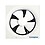 Crompton Brisk Air Neo 200 mm (8 inch) Exhaust Fan for Kitchen, Bathroom and Office (White), BRISKAIRNEO8WHT image 1