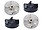 AtLoGs "WONDER CHEF Nutri Blender" 2 Motor+2Jar Couplers (Multi Color, Plastic) (4 Units) image 1