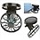 Futaba Solar Cell Clip On Fan For Hiking, Black image 1