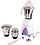 Jaipan Grand Master Mixer Grinder 850 Watt powerful TurboTRQ motor 2 Jar 2 Years Warranty 50% tougher spring steel Multifunctional blade scratch resistant ABS green & white leak-proof Lids image 1