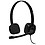 Logitech H151 Wired On Ear Headphones With Mic (Black) image 1