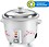 Prestige Delight PRWO 1.0 L Electric Rice Cooker|Detachable power cord|Durable body|Cool touch handles|White| Raw capacity-0.4L|Cooked capacity-1L|Cooks for a family of 2 to 3 members image 1