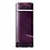 SAMSUNG 225 L Direct Cool Single Door 4 Star Refrigerator with Base Drawer  (Rythmic Twirl Red, RR23A2F3X4R/HL) image 1