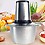 Maharaj Mall Meat Grinder Electric Food Processor 3L Stainless Steel Food Grinder for Meat Vegetables Onion with 4 Sharp Blades 400W 2 Speeds image 1