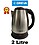 Oreva 2.0 Litre Cordless Electric Kettle with Stainless Steel body Used as Boiler for Milk, Tea, Water & Soup | water heater jug for Home & Office | 1500 watt (Black) image 1
