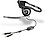 PLANTRONICS Audio 340 Wired Headset  (Black, On the Ear) image 1