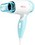 VEGA Insta Glam Foldable 1000 Watts Hair Dryer With 2 Heat & Speed Settings, VHDH-20, White & Pink (Made In India) image 1