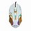 ADCOM LED Back Light 6 Button Wired 6D USB Gaming Mouse,Durable ABS Body for Gamer,(White) image 1