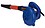 Jakmister- 600 W Rifle Range/Extension Pipe Electric Air Blower/Dust Collector Vacuum Cleaner/Dust PC Cleaner Blue image 1