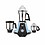 Preethi Taurus Pro MG-259 mixer grinder, 1000 watt, Blue-Black, 3 jars, 2yr Guarantee & Lifelong Free Service image 1