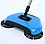 TKG MALL 360 Degree Plastic Swivel Cordless Sweep Drag All-in-1 Sweeper (Multicolour) image 1