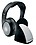 Sennheiser HP RS110 II Headphone Silver and Black image 1