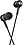 Philips Audio SHE1515BK/94 Upbeat Wired in Ear Earphone with Mic (Black) image 1